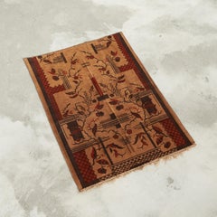 Art Deco Wool Textile or Wall Hanging 1930s