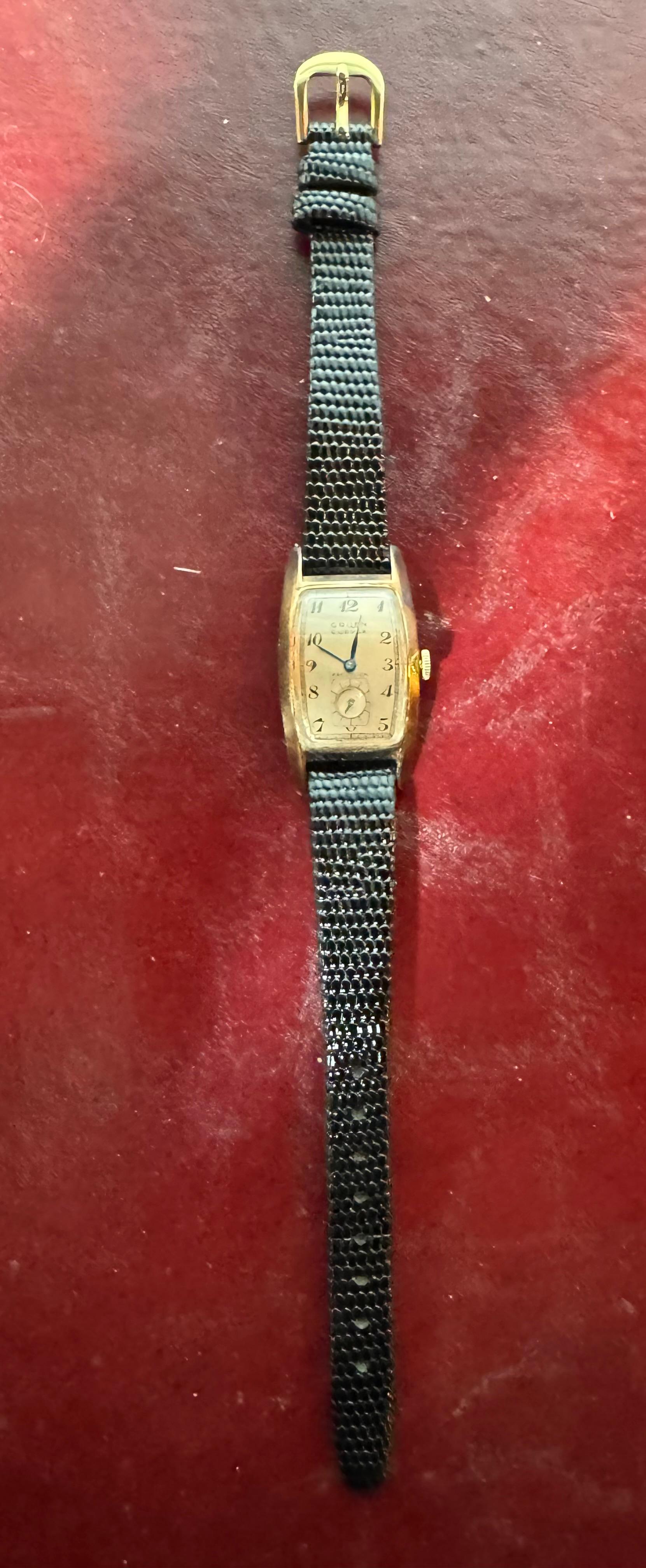Art Deco Wrist Watch's / HAMILTON, GRUEN, BENRUS, original dials , serviced For Sale 4