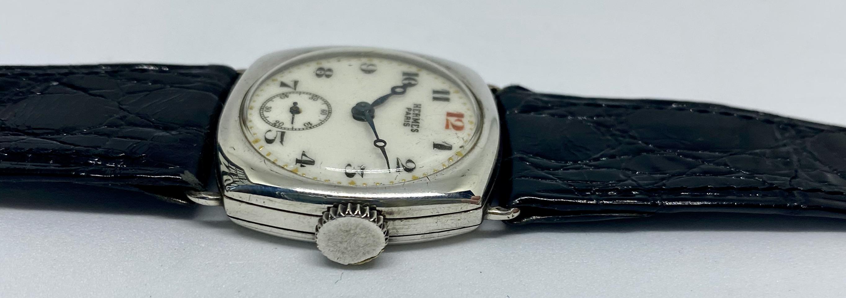 Art Deco Hermes Paris Collector's Wristwatch