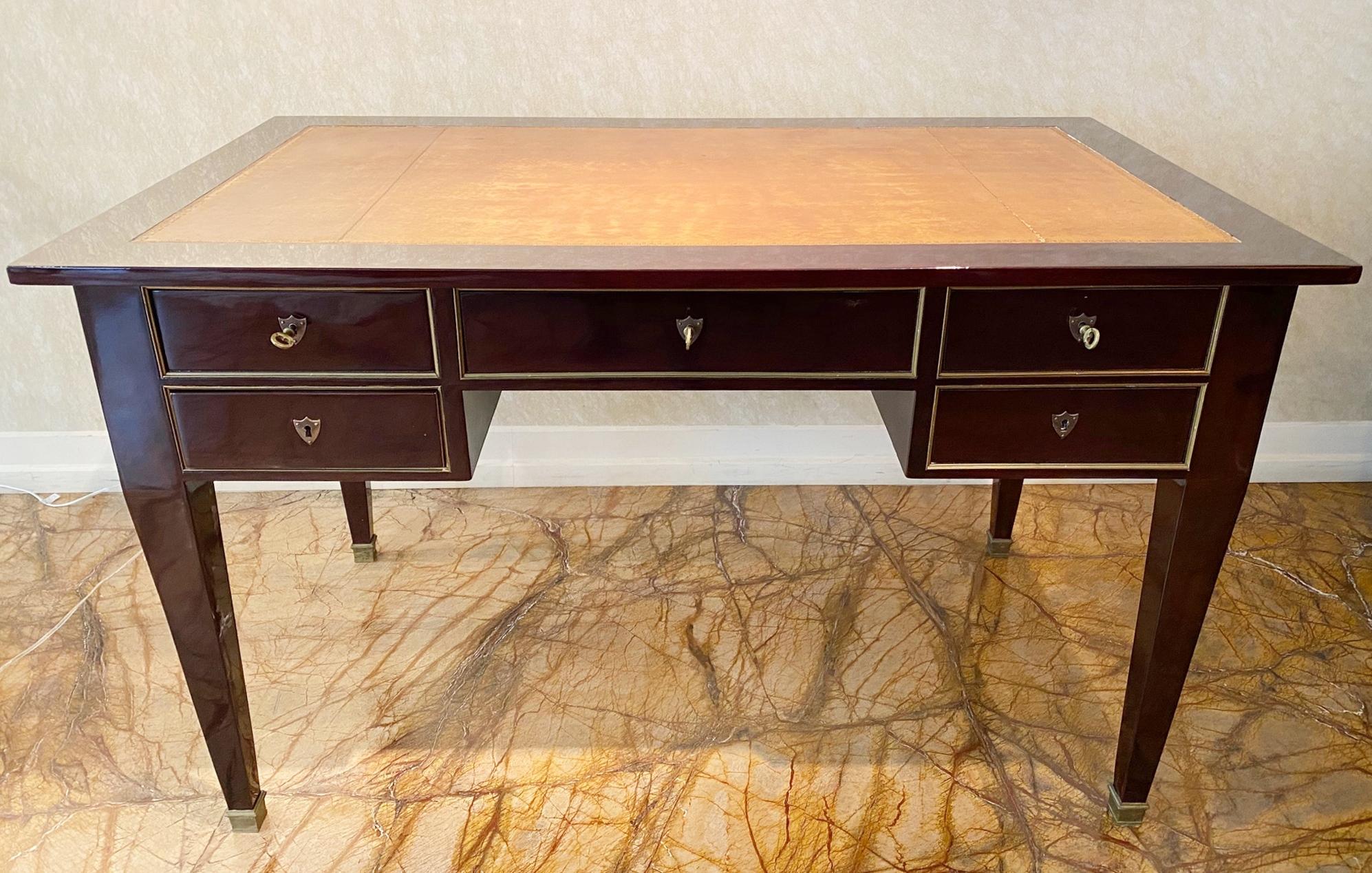 Art Deco writing desk, 1940s.