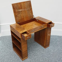 Art Deco Writing Desk by Heal's of London English circa 1930