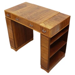 Vintage Art Deco Writing Desk by Heal's of London English circa 1930