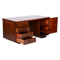 Bureau Art déco conçu par l'architecte tchèque Jindřich Halabala, années 1930