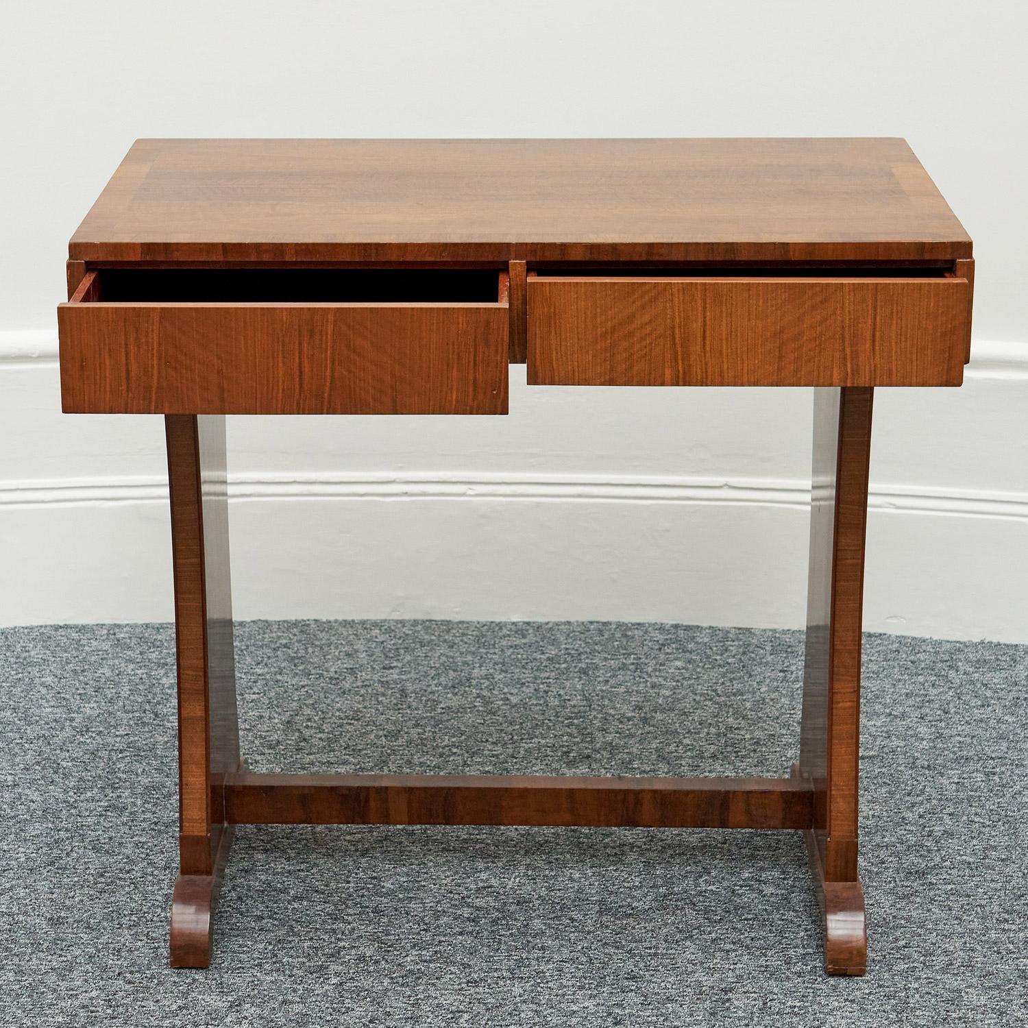 English Art Deco Writing Table or Console Table by Waring & Gillow, 1932