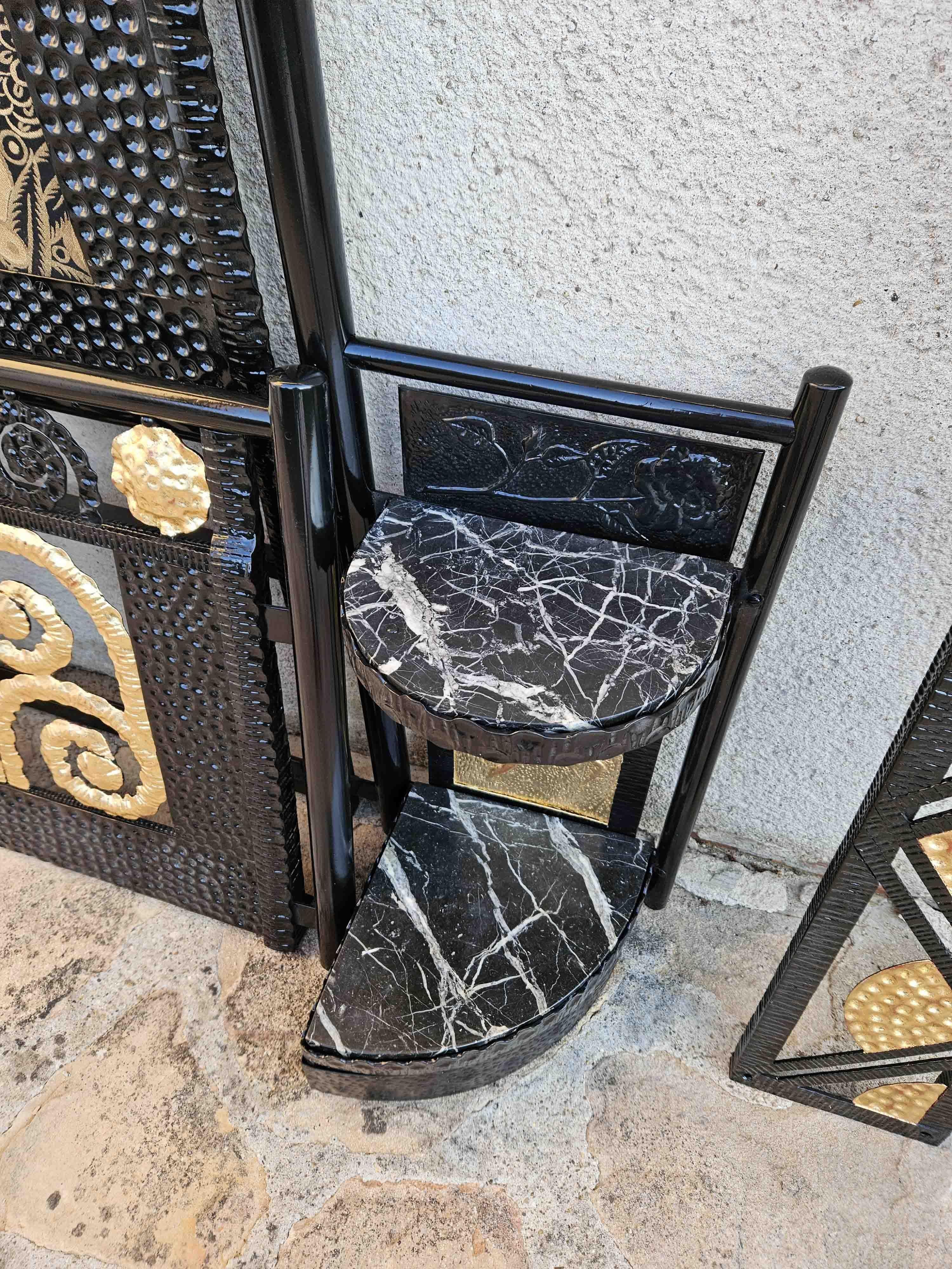 Art Deco Wrought Iron Bed For Sale 15