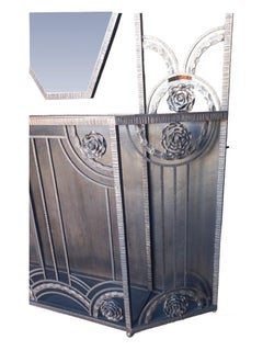 Art Deco Wrought Iron Coat Rack