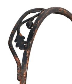 Salterini Mt. Vernon Settee Loveseat in ferro battuto Art Deco