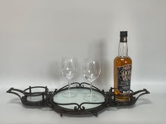 Art Deco Wrought Iron Tray