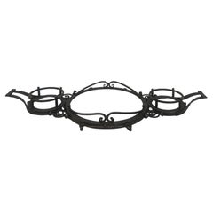 Art Deco Wrought Iron Tray