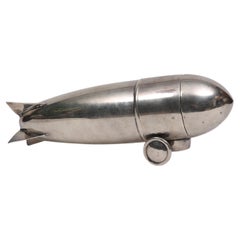 Art Deco Zeppelin Cocktail Shaker