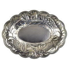 Art Deo Catch All Jewelry Dish by WMF Silverplated Wiener Werkstätte Style