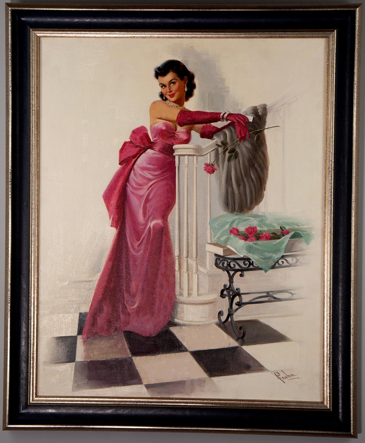 Roses From You - Painting by Art Frahm