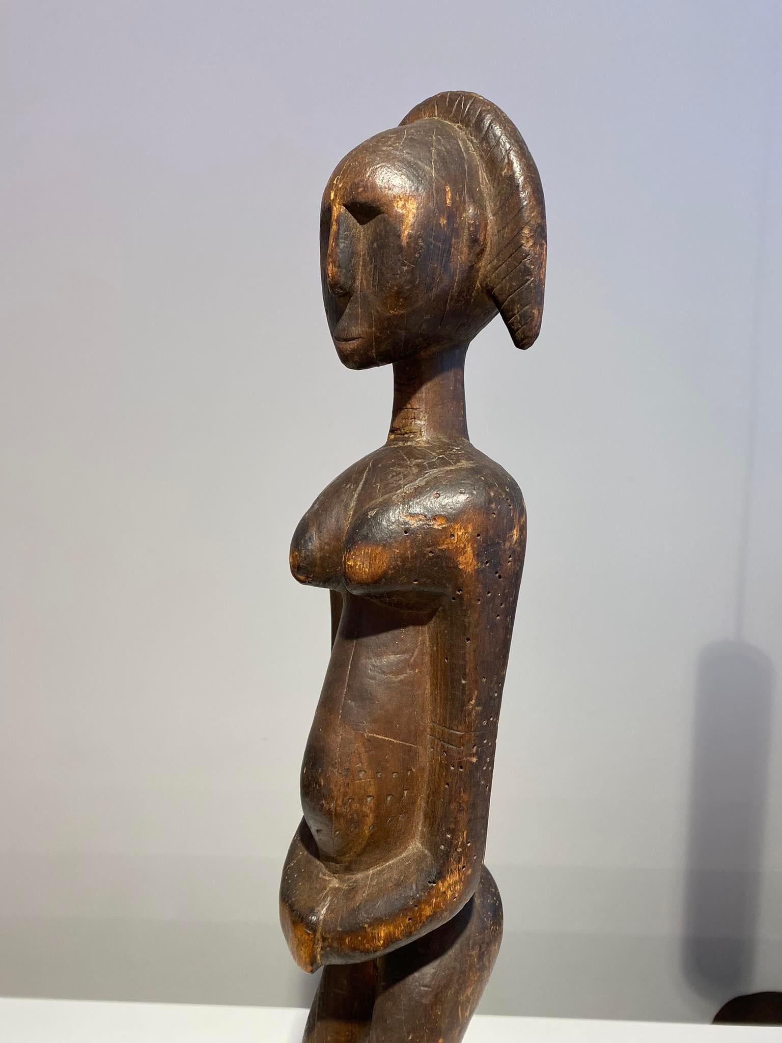 Art Gallery Decoster Bamana statua femminile Bambara Mali African ART Malinke Marka in vendita 4