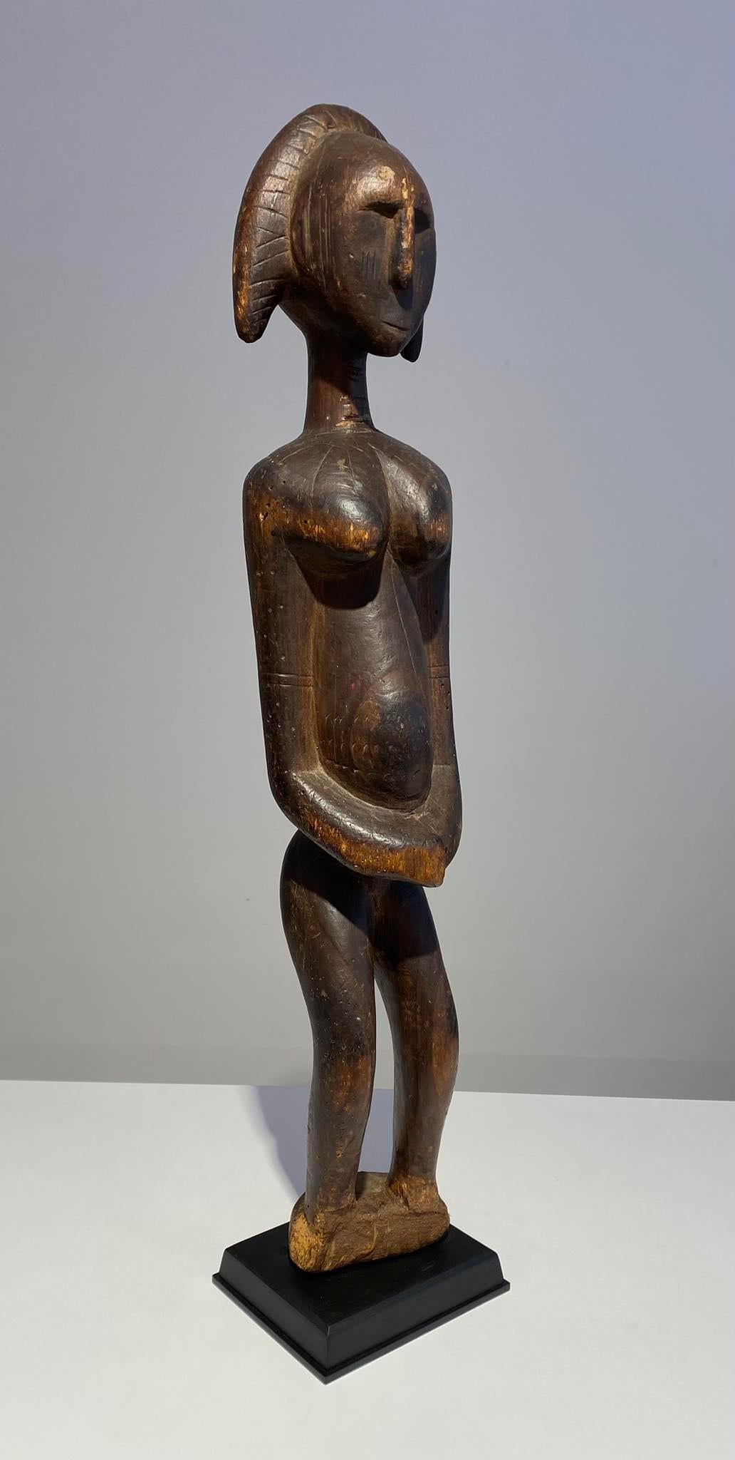 Art Gallery Decoster Bamana statua femminile Bambara Mali African ART Malinke Marka in vendita 9