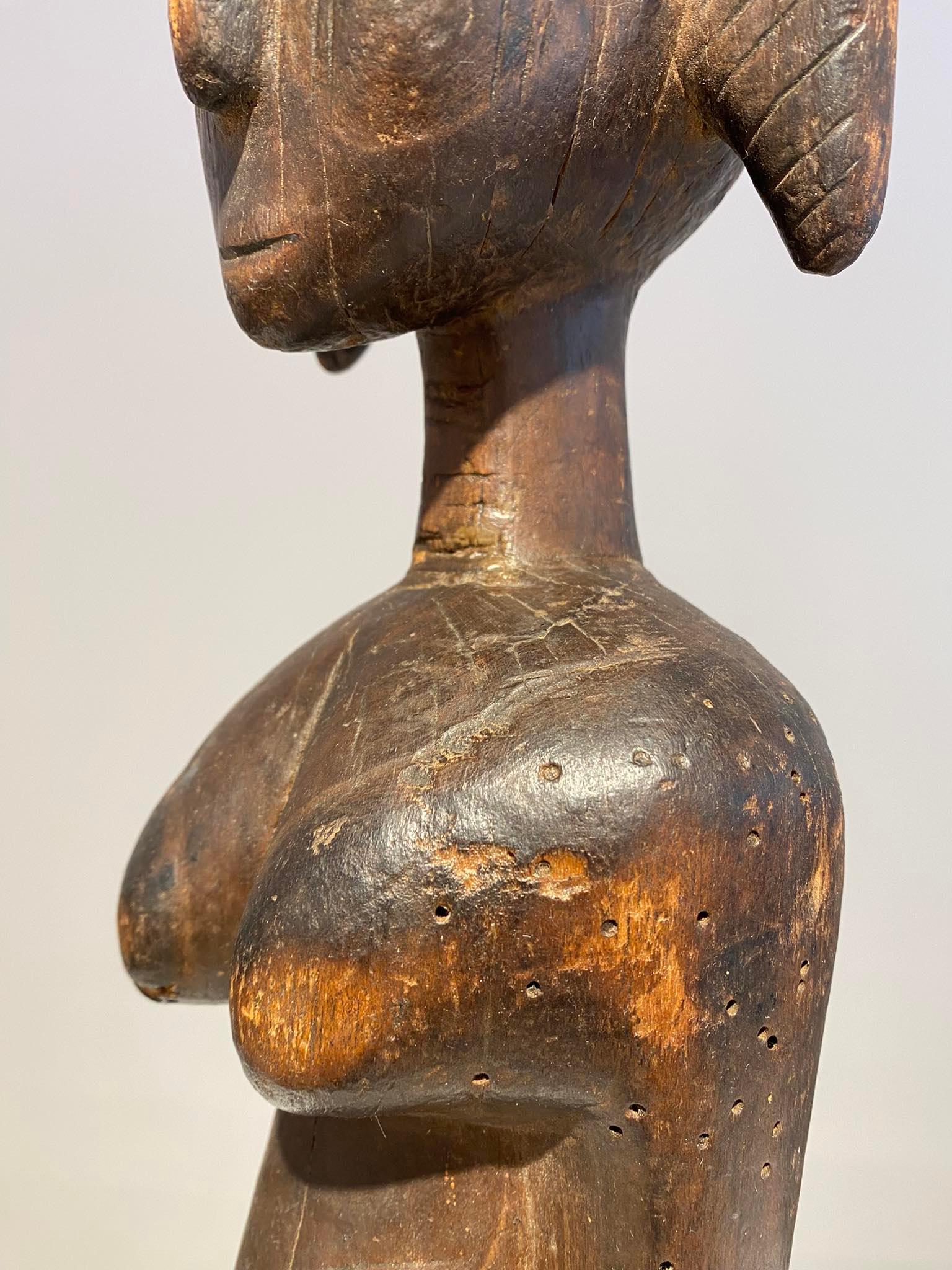 Art Gallery Decoster Bamana female statue Bambara Mali African ART Malinke Marka For Sale 1