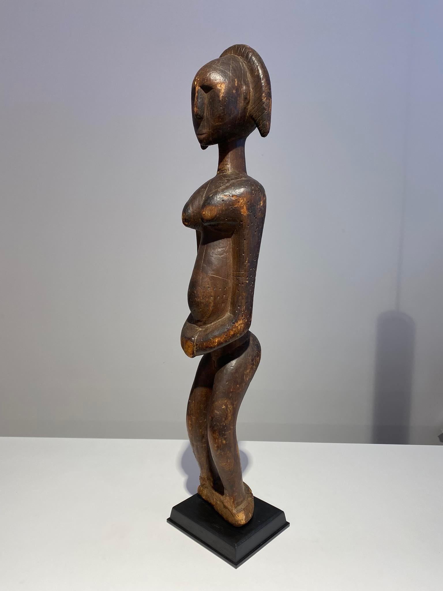 Art Gallery Decoster Bamana female statue Bambara Mali African ART Malinke Marka For Sale 1
