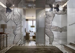 Art Glass & Artistic Mosaic Wall Decorative Panel Dimension Customizable