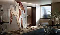 Art Glass & Artistic Mosaic Wall Decorative Panel Dimension Customizable