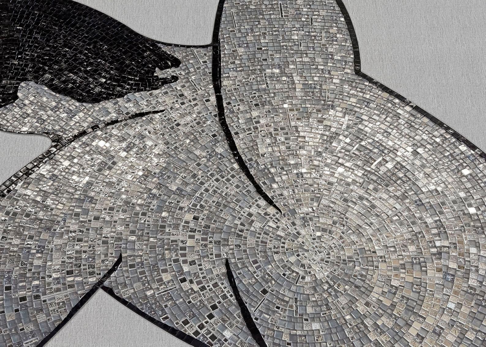 Modern Art Glass & Artistic Mosaic Wall Decorative Panel Dimension Customizable For Sale
