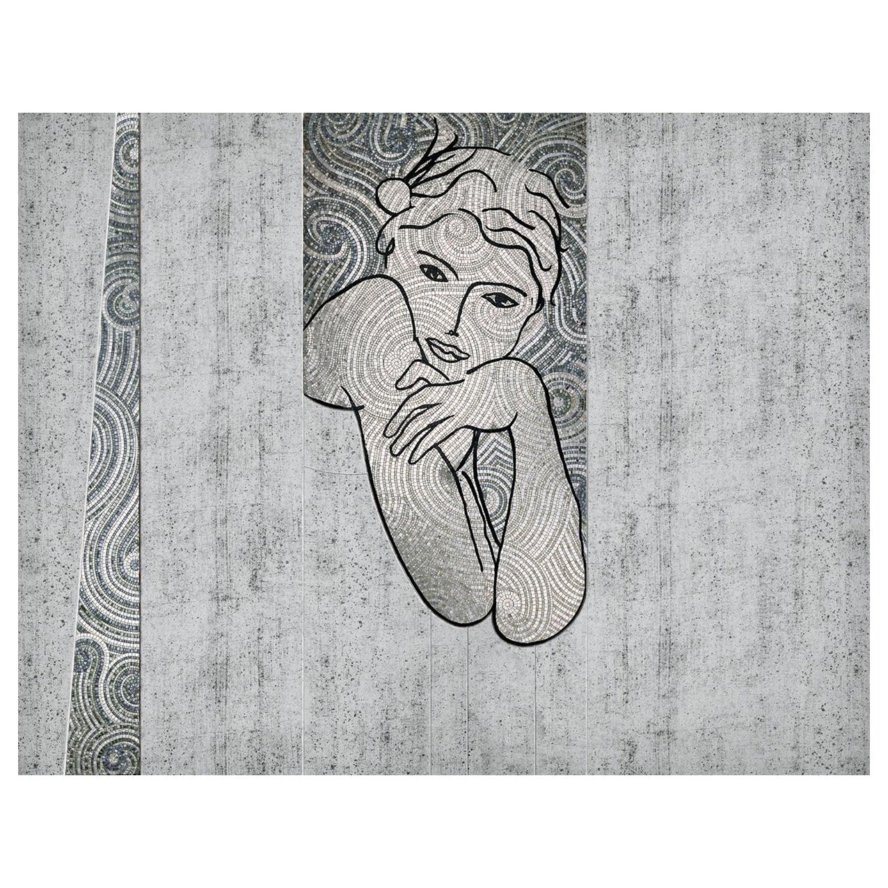 Panel decorativo de pared de mosaico artístico y vidrio artístico Dimensión personalizable