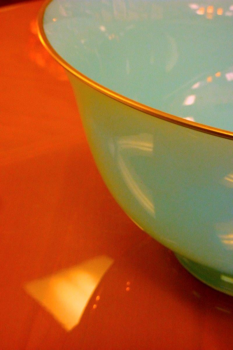 Mid-Century Modern Art Glass Bowl by Carlo Moretti for Selezione For Sale