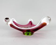 Art Glass Bowl by Josef Hospodka for Chribska Glassworks, 1960's