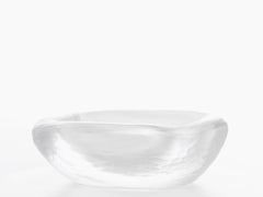 Cuenco de vidrio artístico de Vicke Lindstrand para Orrefors