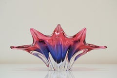 Art Glass Bowl Designed by Josef Hospodka for Chribska, 1960's
