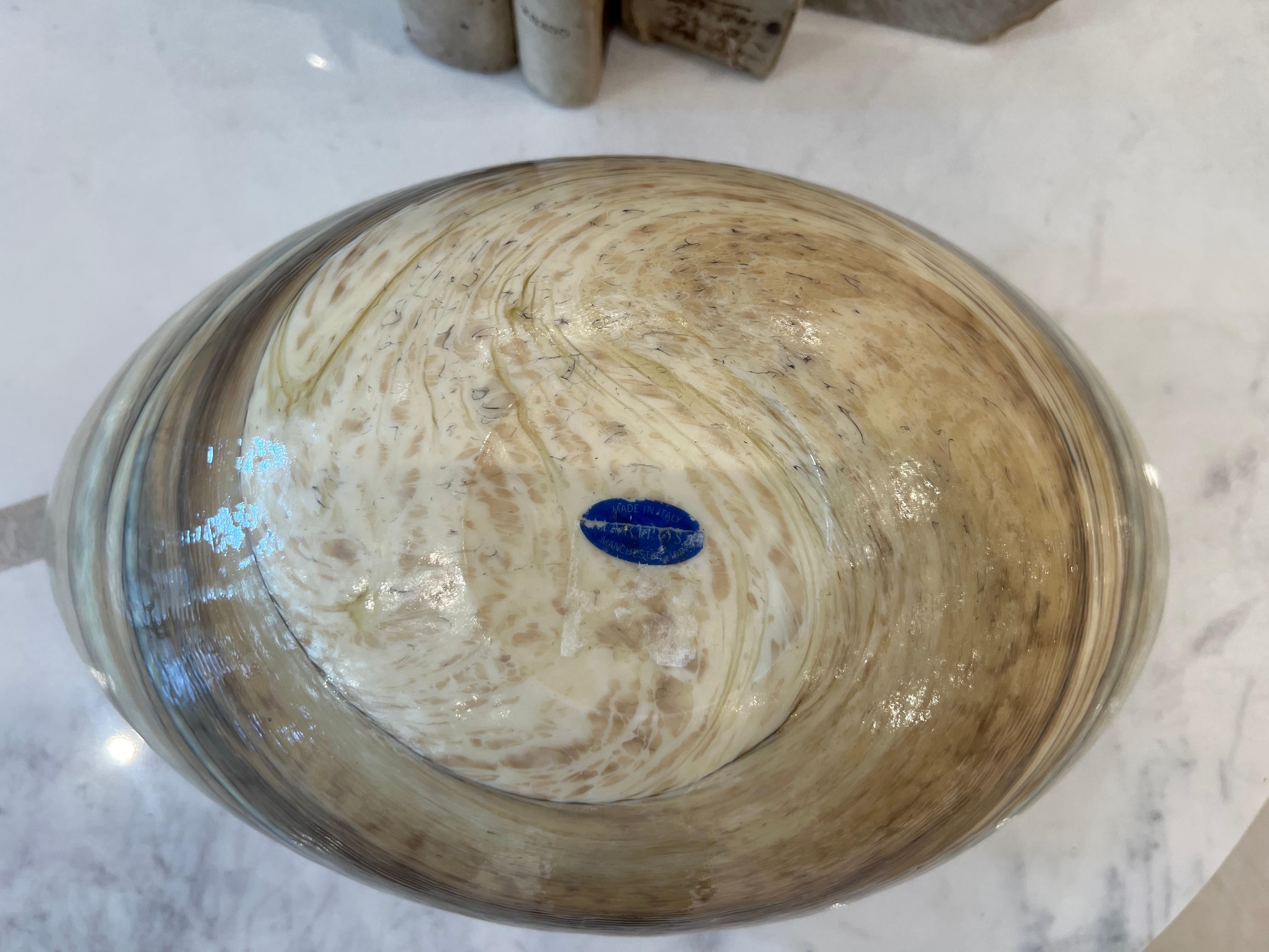 20th Century Art Glass Bowl