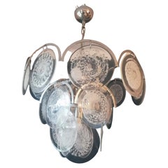 Art Glass Chandelier By Gino Vistosi