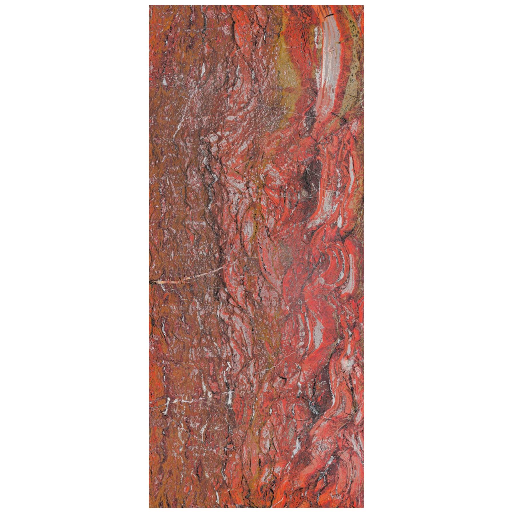 Art Glass Crimson Decorative Panel for Multiple Uses Dimension Customizable For Sale