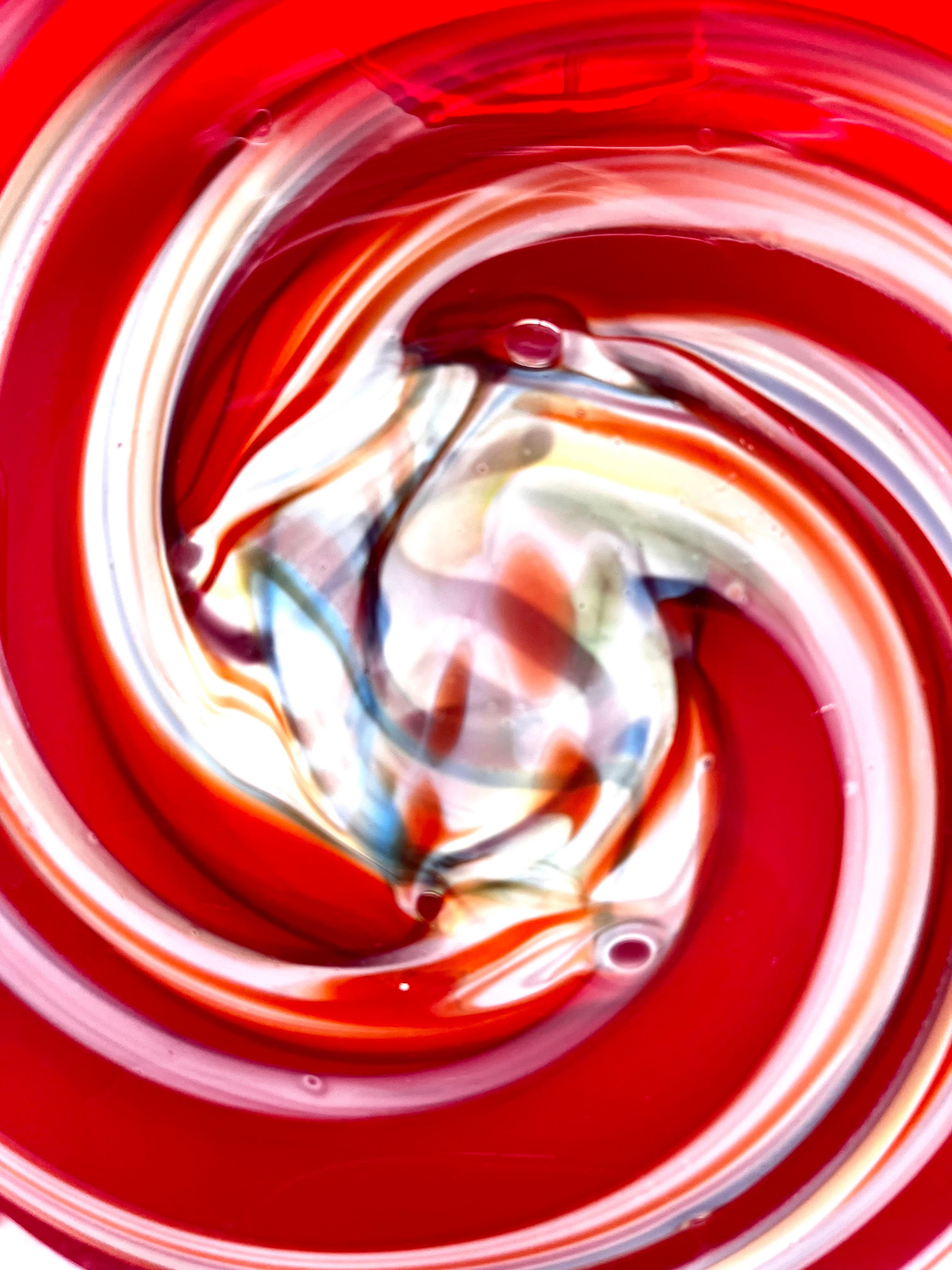 Art Glass Dekorative Schale oder Aschenbecher (Glaskunst) im Angebot