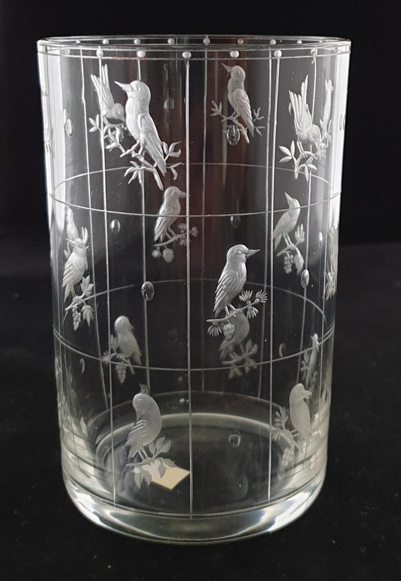 Engraved Art Glass, Designed by Michael Powolny, Lobmeyr C1917
