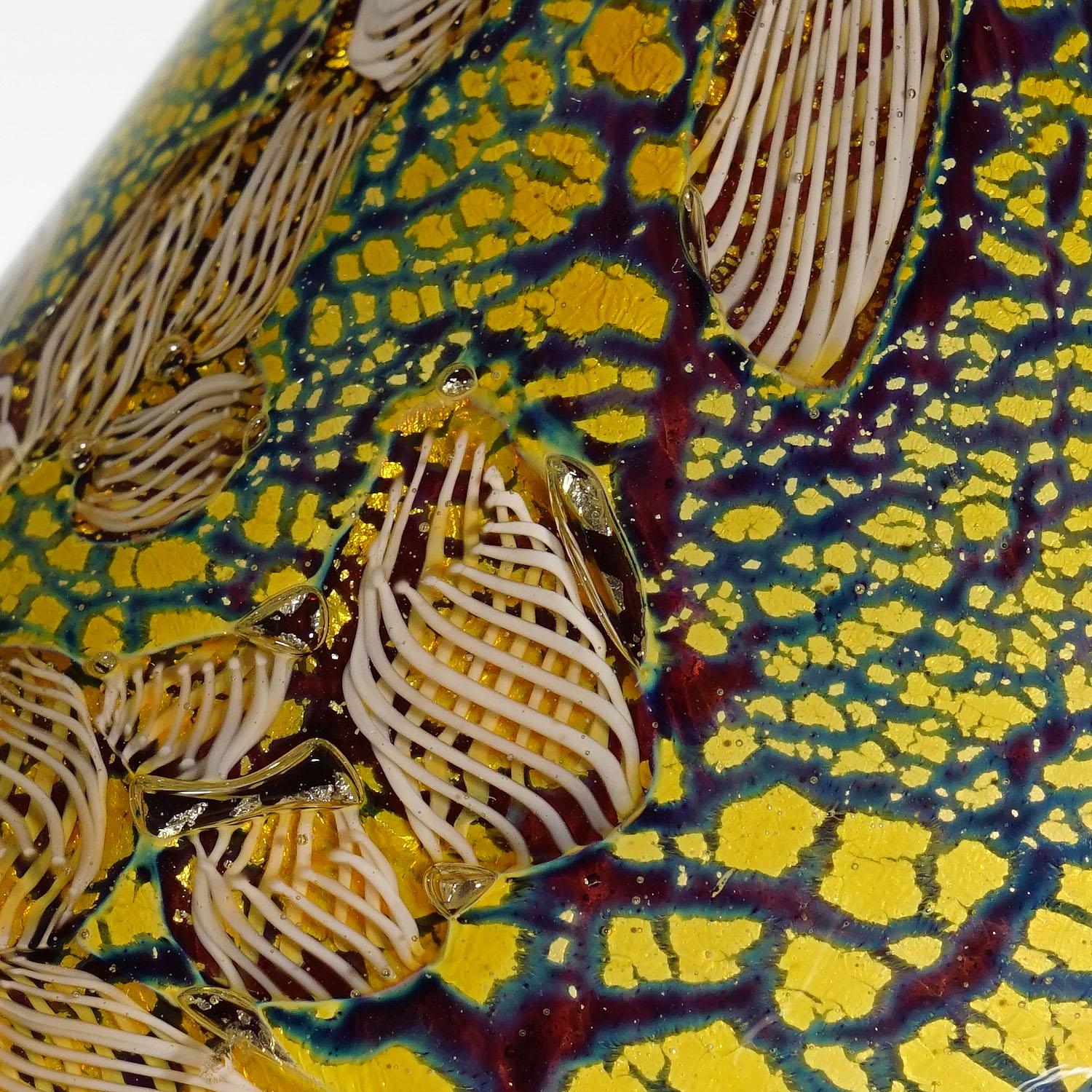 Paloma de vidrio artístico de Aldo Nason Murano ca. 1968 siglo XX en venta