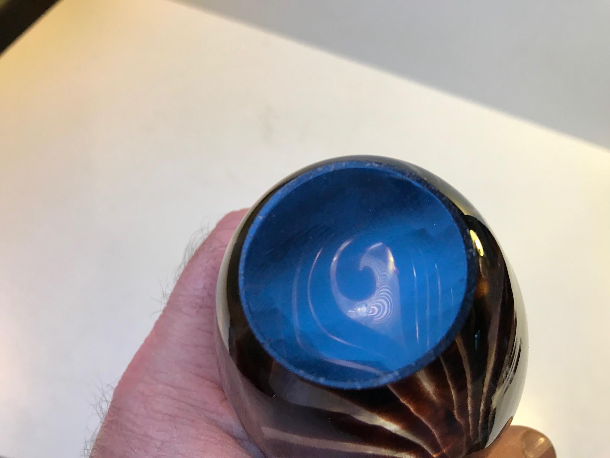 Vaso anatroccolo in vetro artistico di Per Lütken per Kastrup/Holmegaard, anni '50 In condizioni buone in vendita a Esbjerg, DK