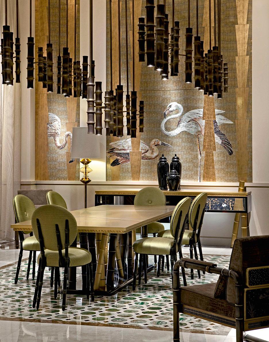 Art Glass & Flamant Mosaik dekorative Platte Mehrere Verwendungen Dimension anpassbar im Zustand „Neu“ im Angebot in London, GB