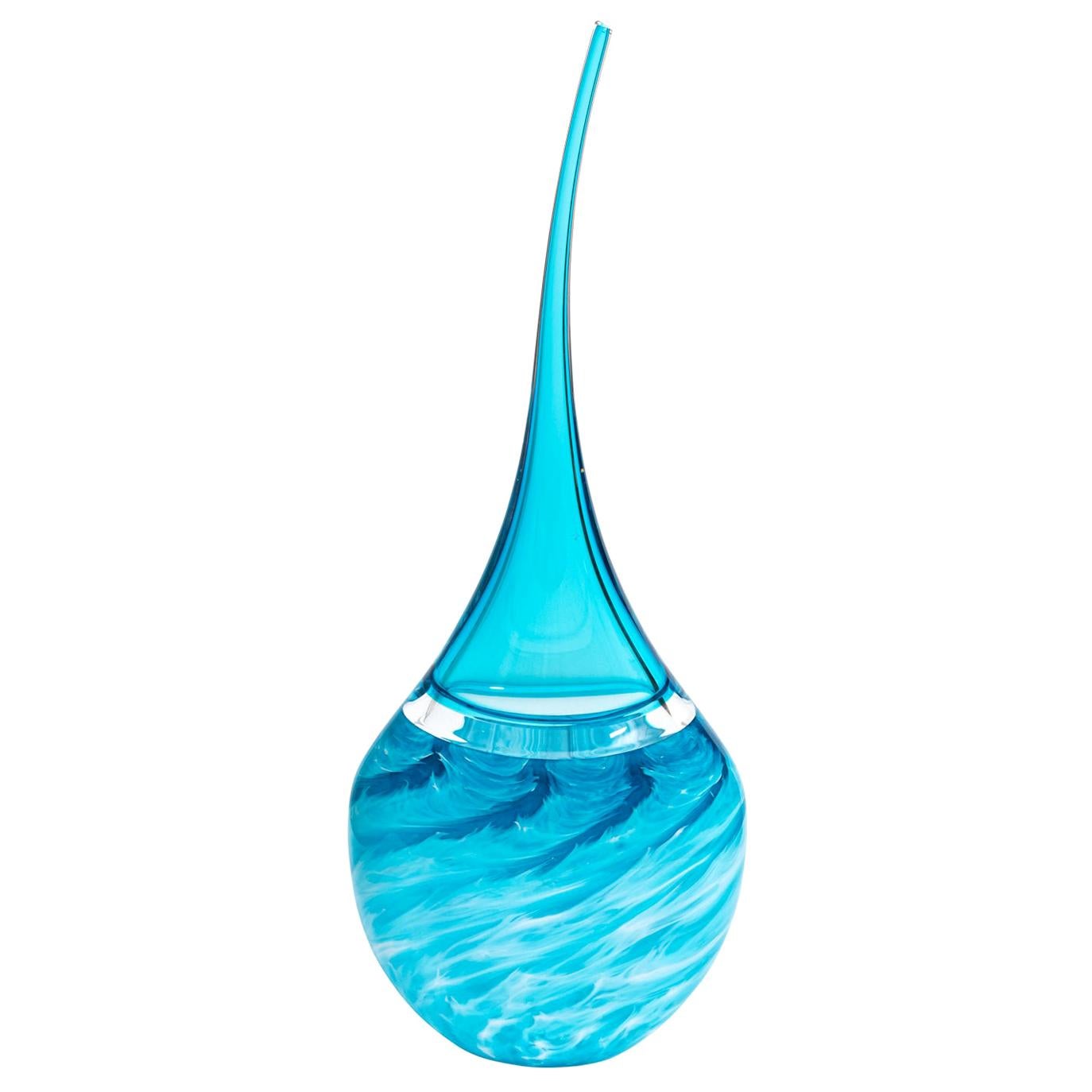 Art Glass Freeform Contemporary Vase