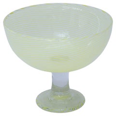 Art Glass Fruit Bowl by Venini Murano