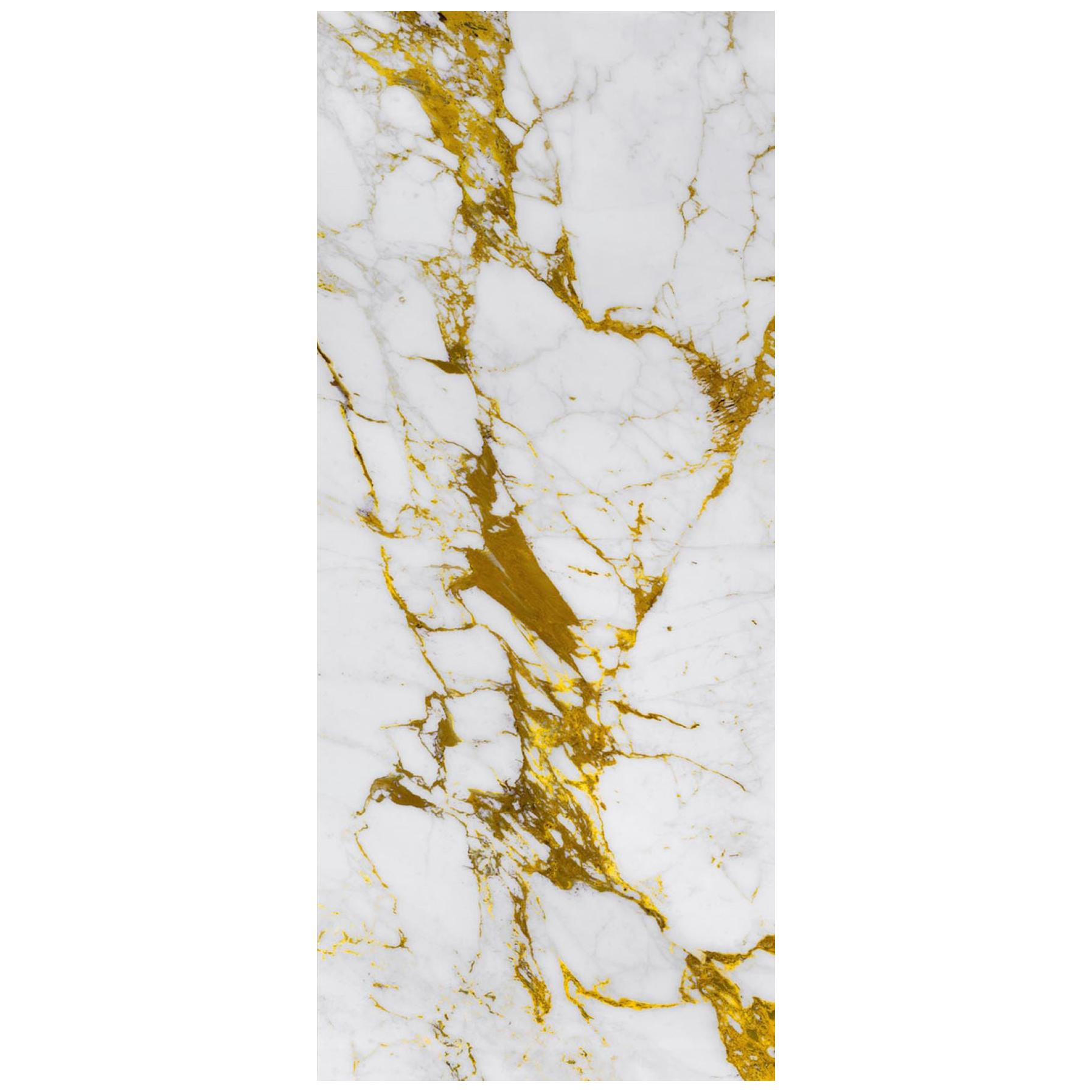 Panel Decorativo de Vidrio Artístico Dorado para Múltiples Usos Acabado Sólido