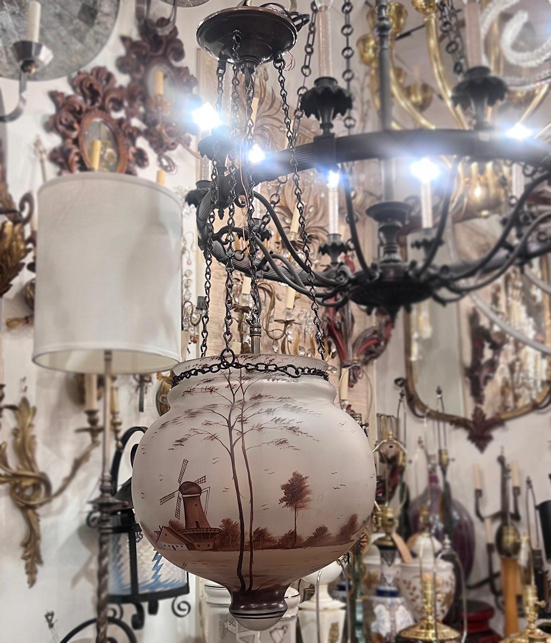 Art Glass Lantern For Sale 5