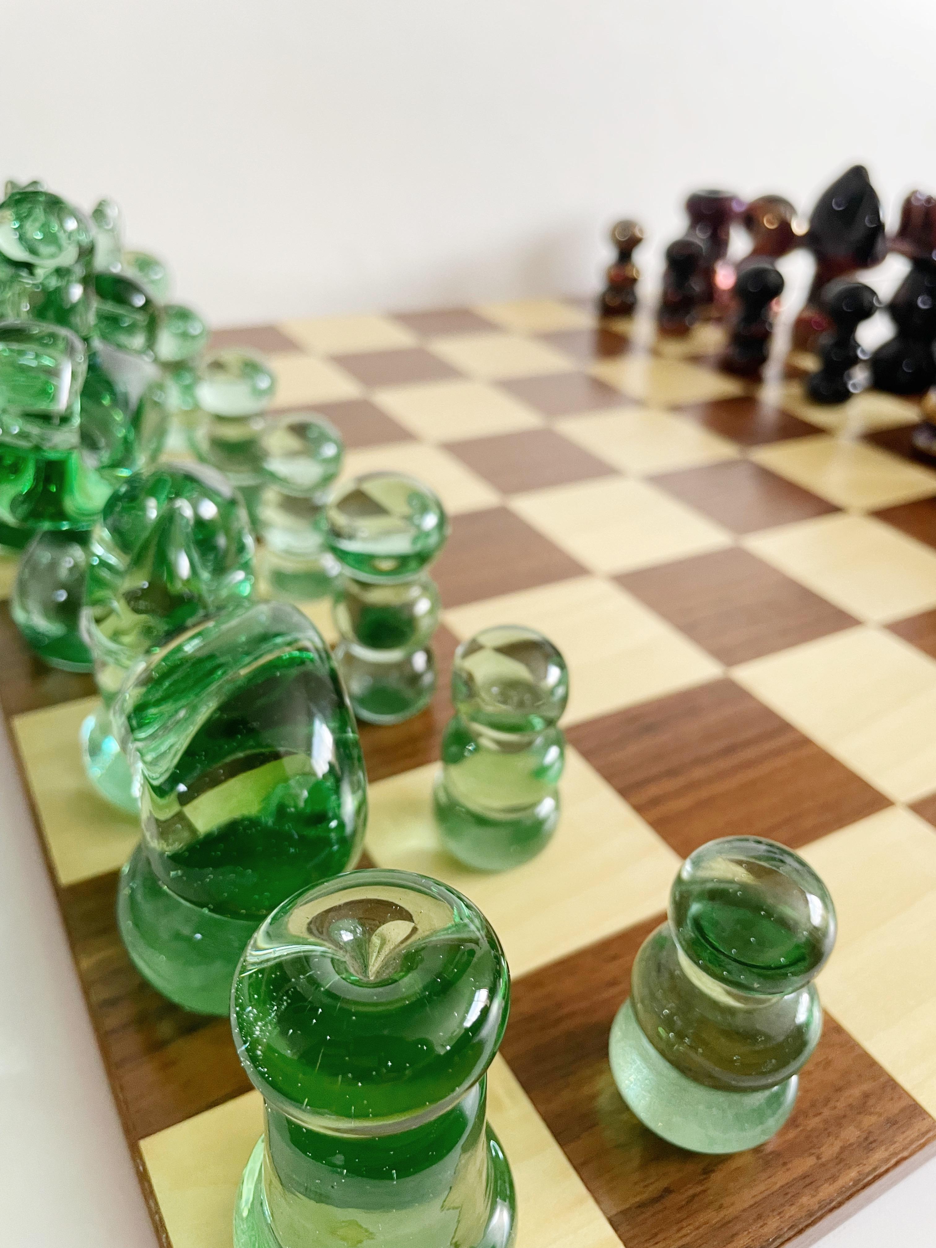 mushroom chess set