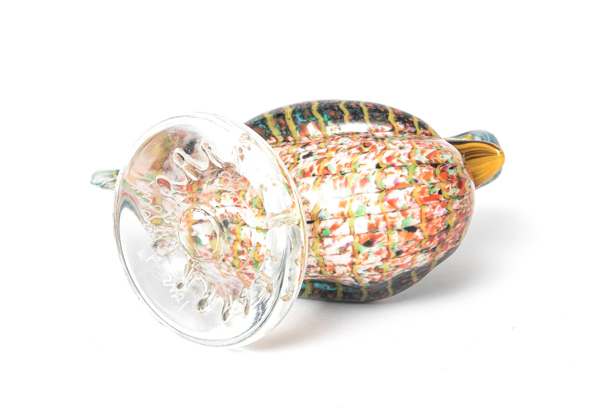 Art Glass Murano Millefiori Duck Bird from La Tour D'Argent Paris 4