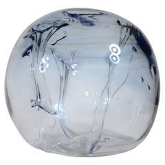 Art Glass Orb signed Bramhall '75