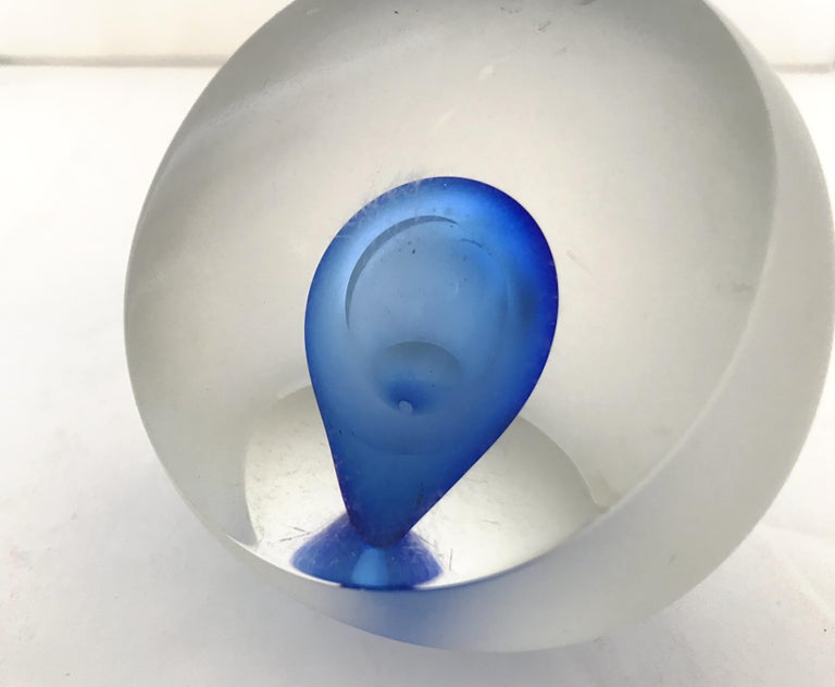Art Glass Paperweight For Sale at 1stDibs