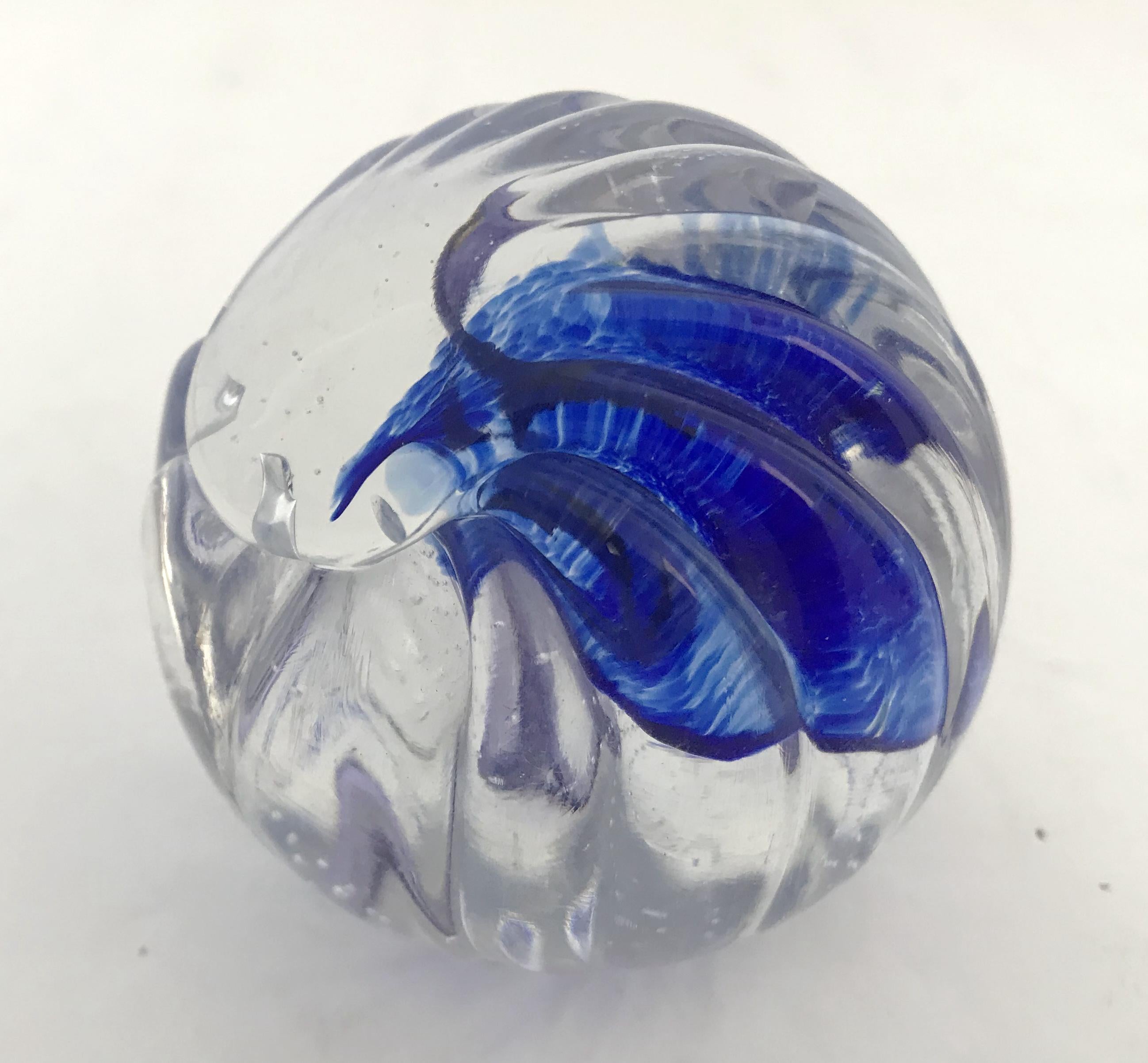 Mid-Century Modern Art Glass Paperweight For Sale