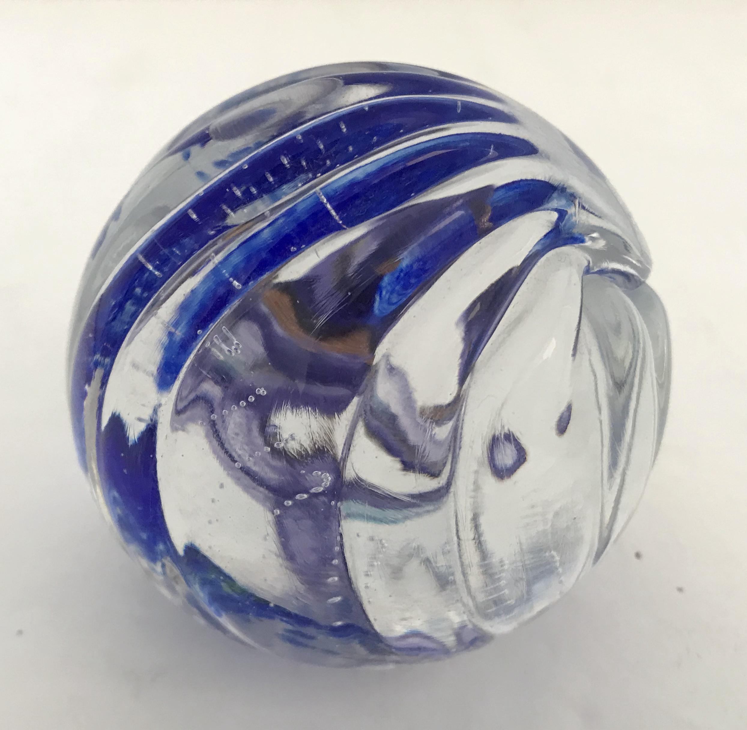 American Art Glass Paperweight For Sale