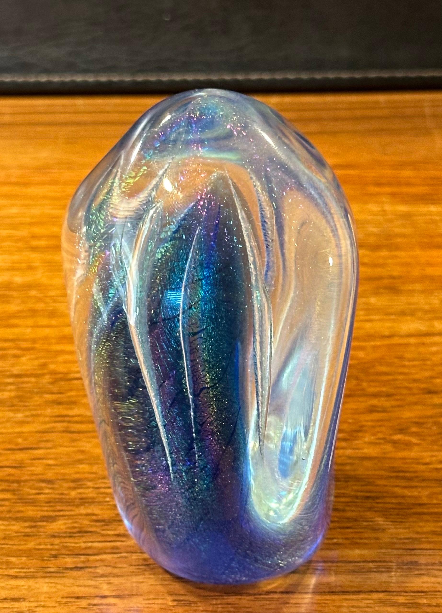 Art Glass Paperweight / Sculpture by Milropa Studio For Sale 6
