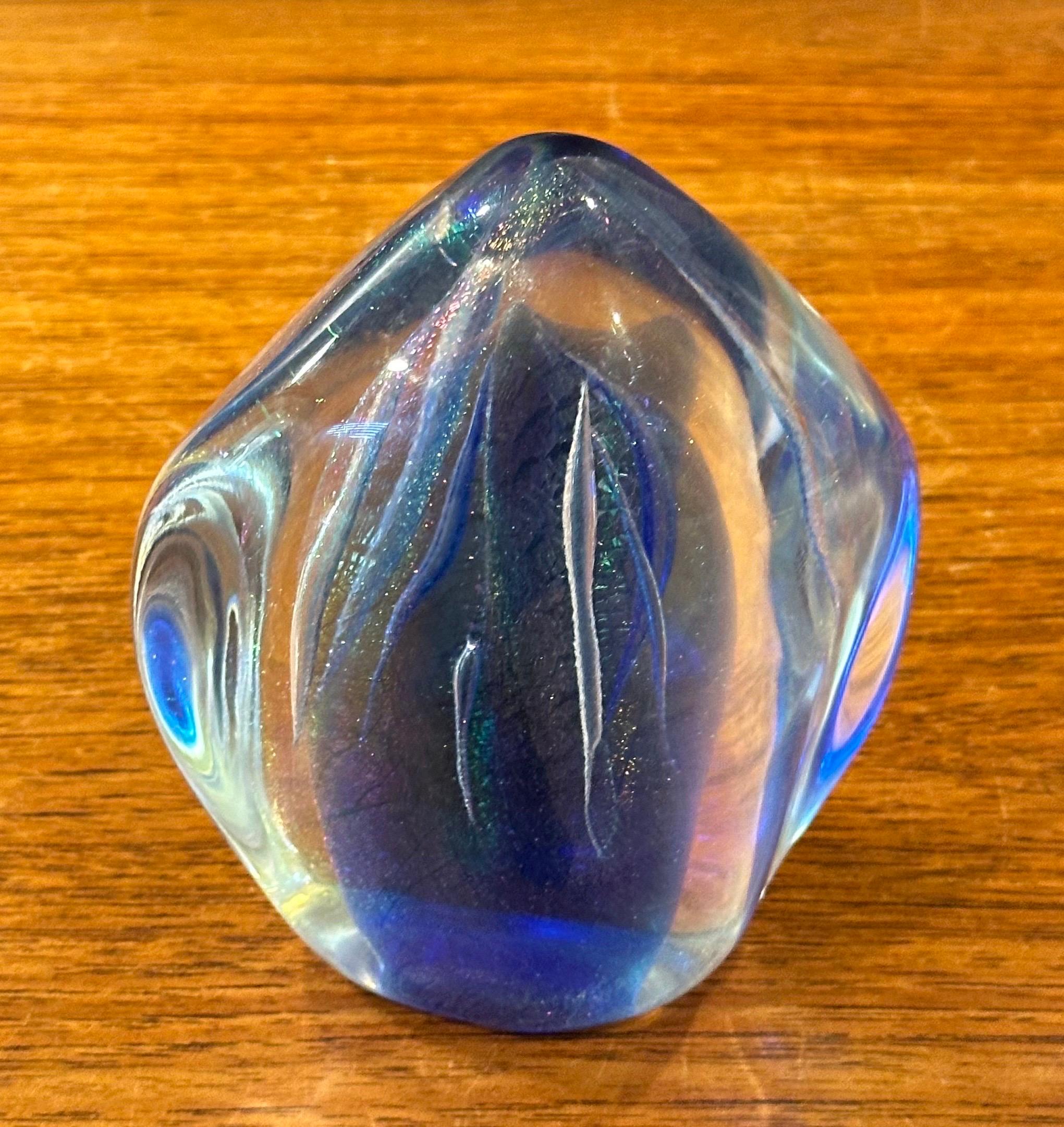 Art Glass Paperweight / Sculpture by Milropa Studio For Sale 2