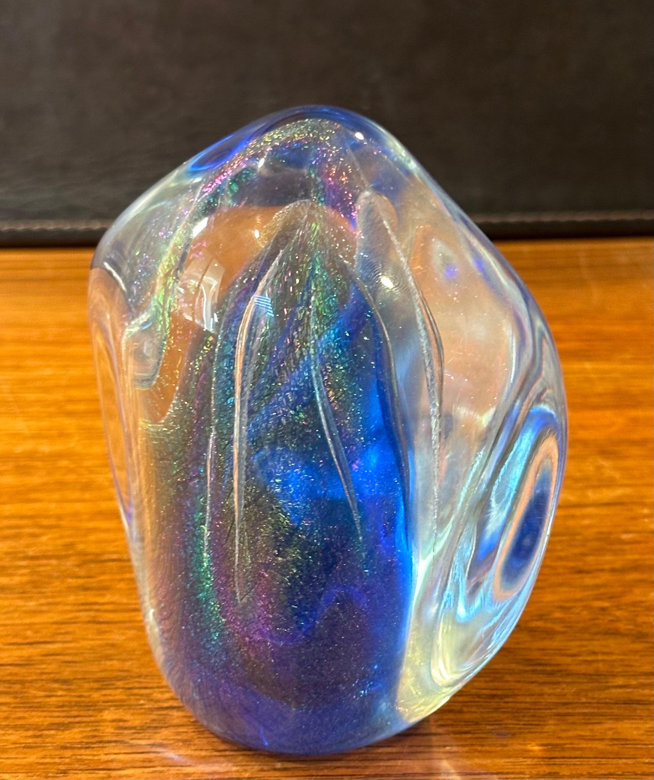 Art Glass Paperweight / Sculpture by Milropa Studio For Sale 3