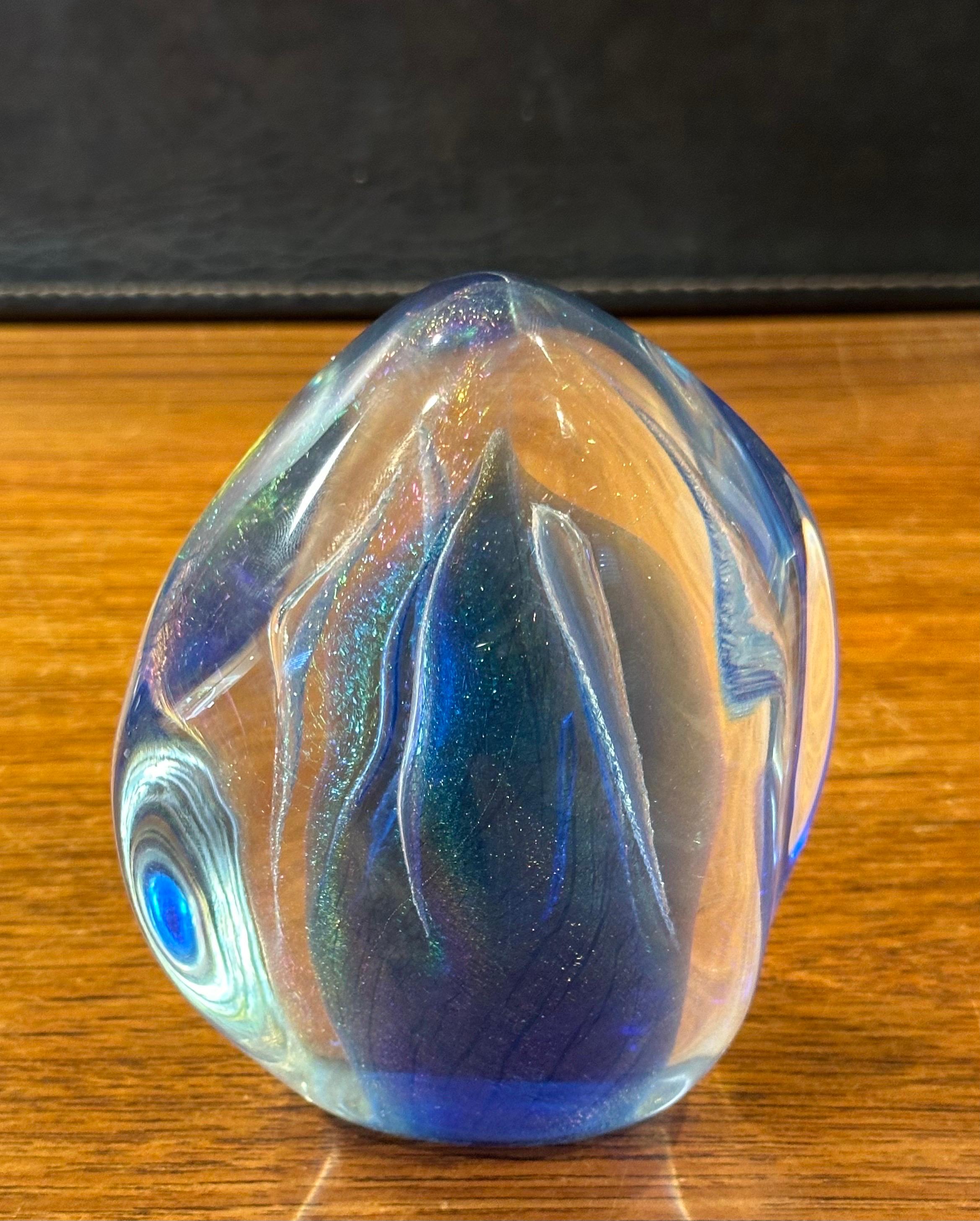 Art Glass Paperweight / Sculpture by Milropa Studio For Sale 4